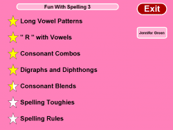 Fun with Spelling Grade 3 screenshot