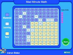 Mad Minute Math screenshot