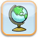 Map & Globe Skills Logo