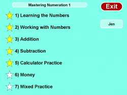 Mastering Numeration Level 1 screenshot