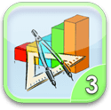 Patterning, Geometry & Data Management Grade 3 Logo