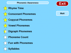 Phonemic Awareness screenshot